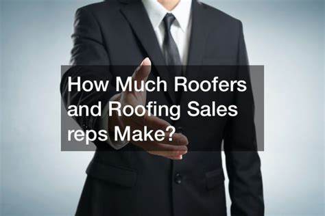 how much sales reps make at john beale roofing
